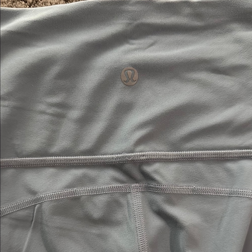 Light Gray Flared Yoga Pants - Picture 2 of 2